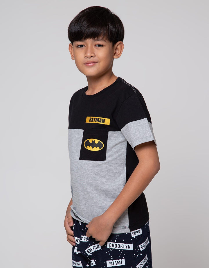 Character Batman Crusader Kaos Anak Laki-laki