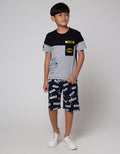 Character Batman Crusader Kaos Anak Laki-laki