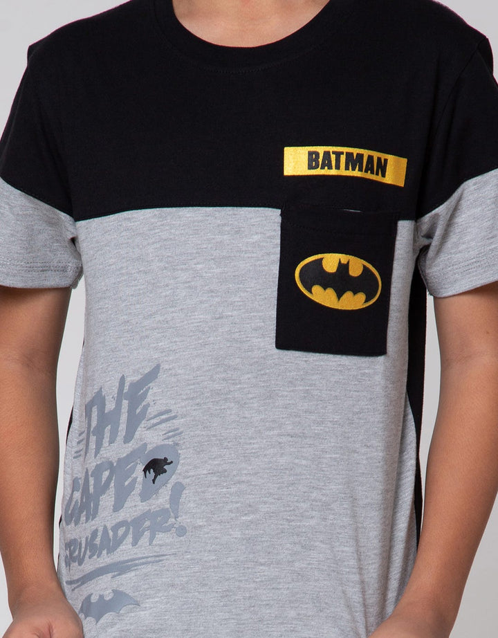 Character Batman Crusader Kaos Anak Laki-laki