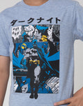 Character Short Sleeve T-Shirt Print Batman Anime Komik Wak