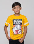 Character Short Sleeve T-Shirt Print Looney Toons Bugs Smiles A