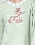 Disney Bambi V Collar Sweatshirt