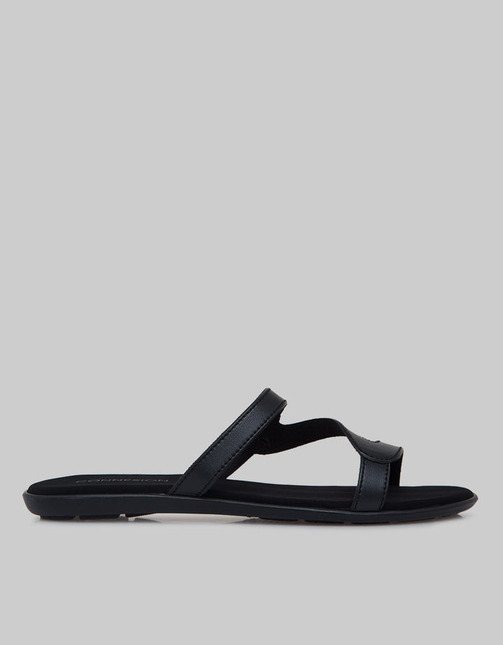 Connexion Slipper Sandals Women Strap Abstrak