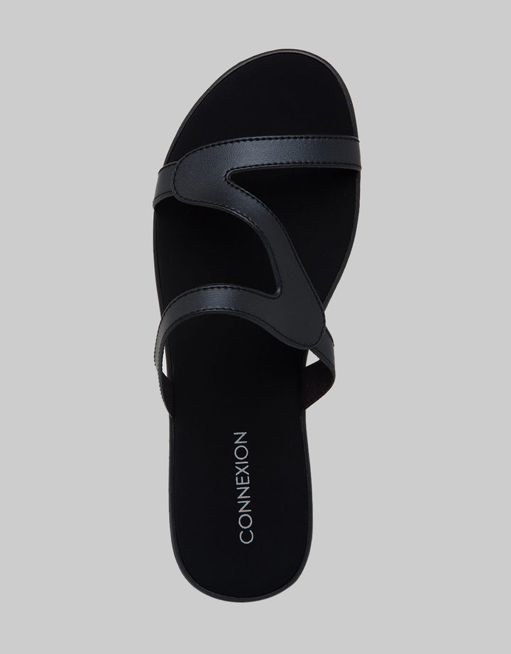 Connexion Slipper Sandals Women Strap Abstrak