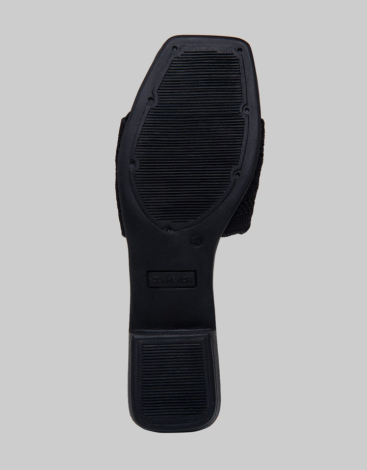 Connexion Slipper Sandals Women Wave Knit Strap
