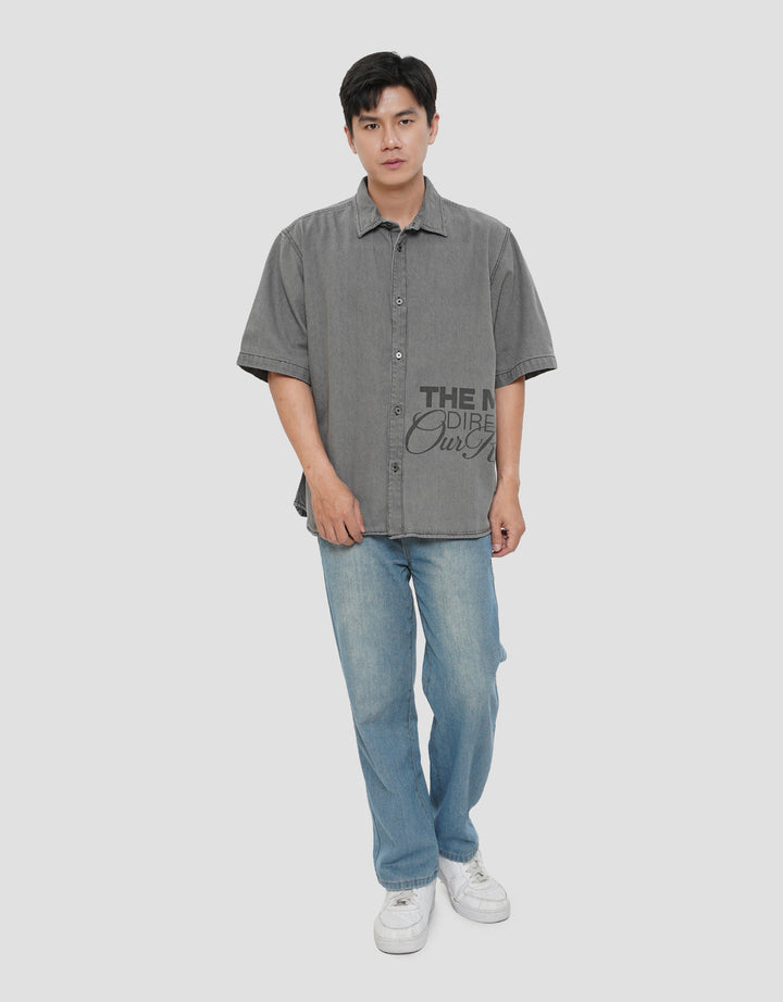 NEVADA KEMEJA JEANS PRIA