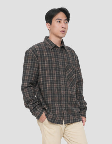 NEVADA CHECKED KEMEJA OVERSIZE PRIA