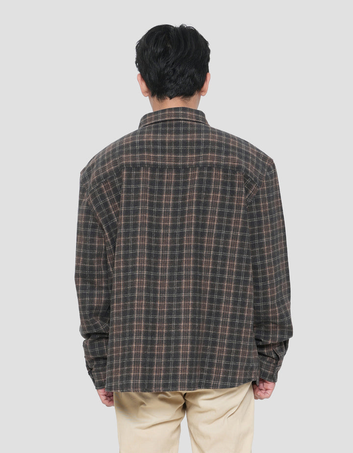 NEVADA CHECKED KEMEJA OVERSIZE PRIA