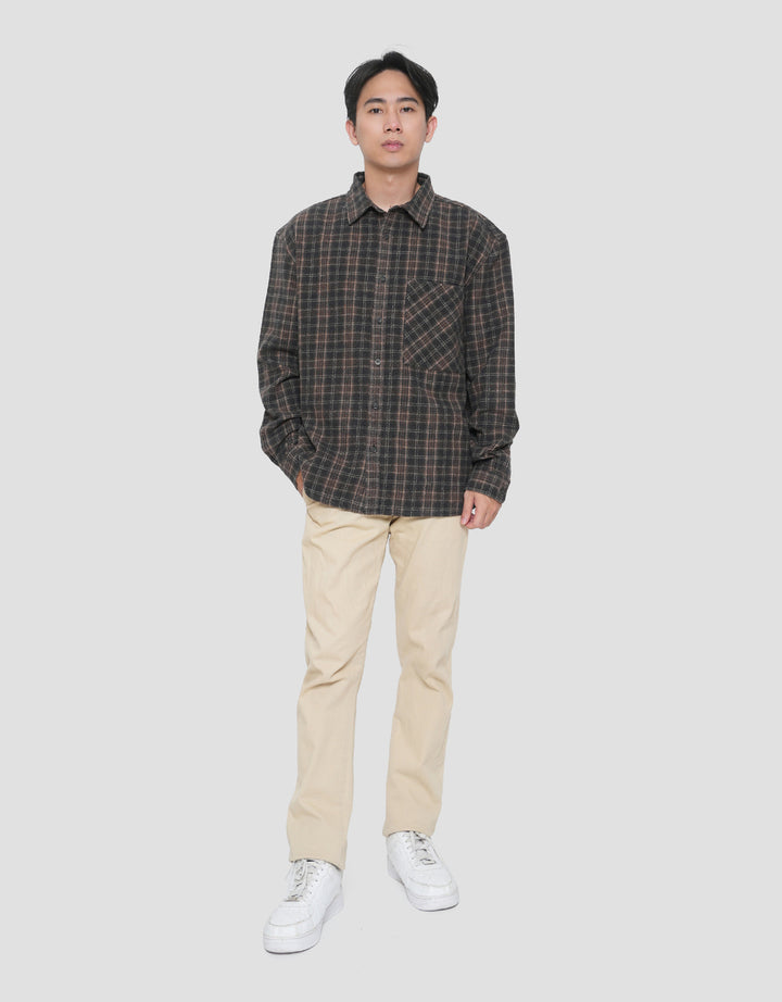 NEVADA CHECKED KEMEJA OVERSIZE PRIA
