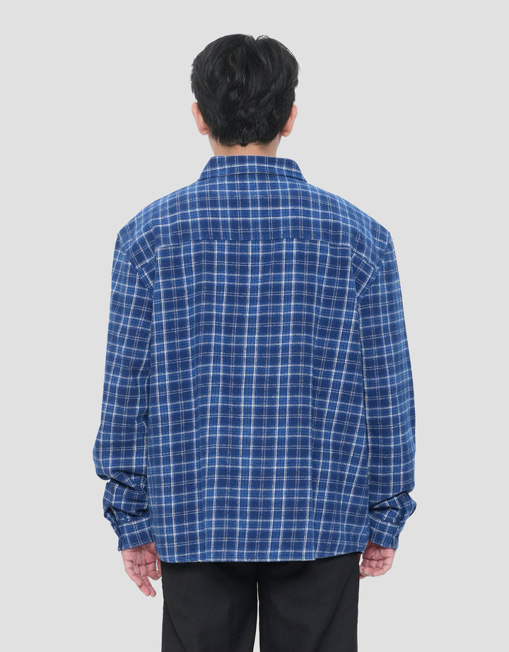 NEVADA CHECKED KEMEJA OVERSIZE PRIA