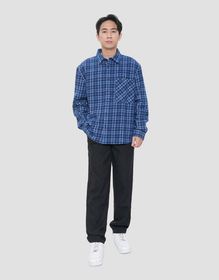 NEVADA CHECKED KEMEJA OVERSIZE PRIA