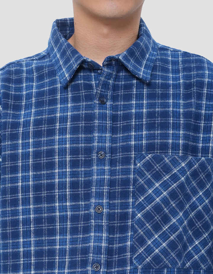 NEVADA CHECKED KEMEJA OVERSIZE PRIA