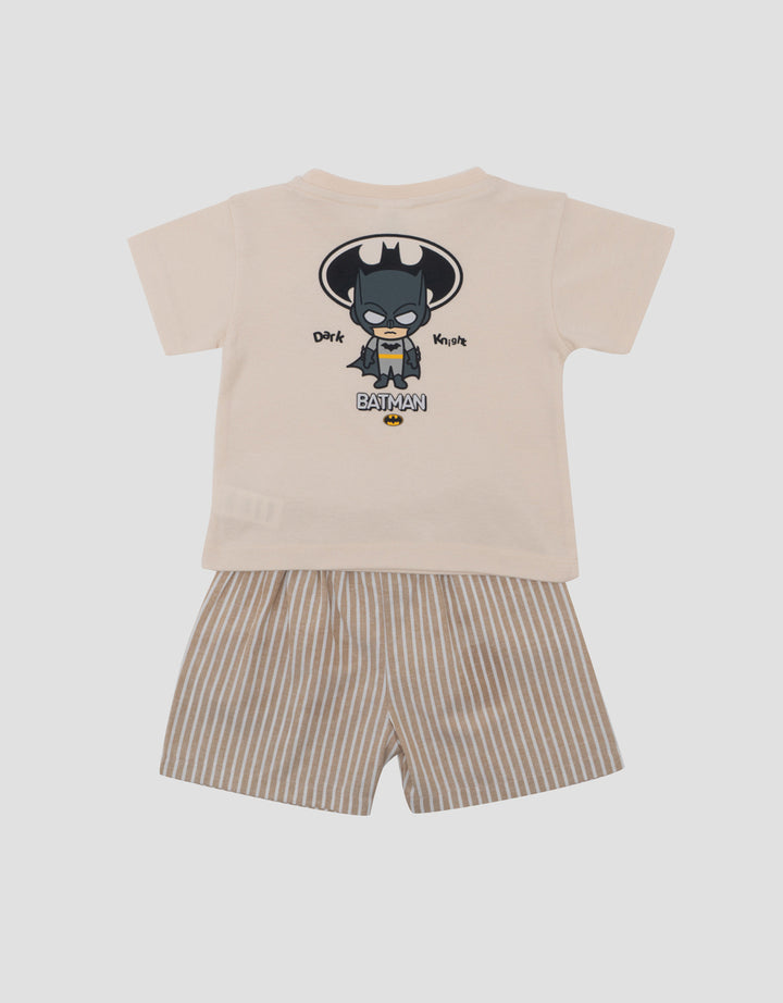 CHARACTER BATMAN DARK KNIGHT PAKAIAN SETELAN BAYI