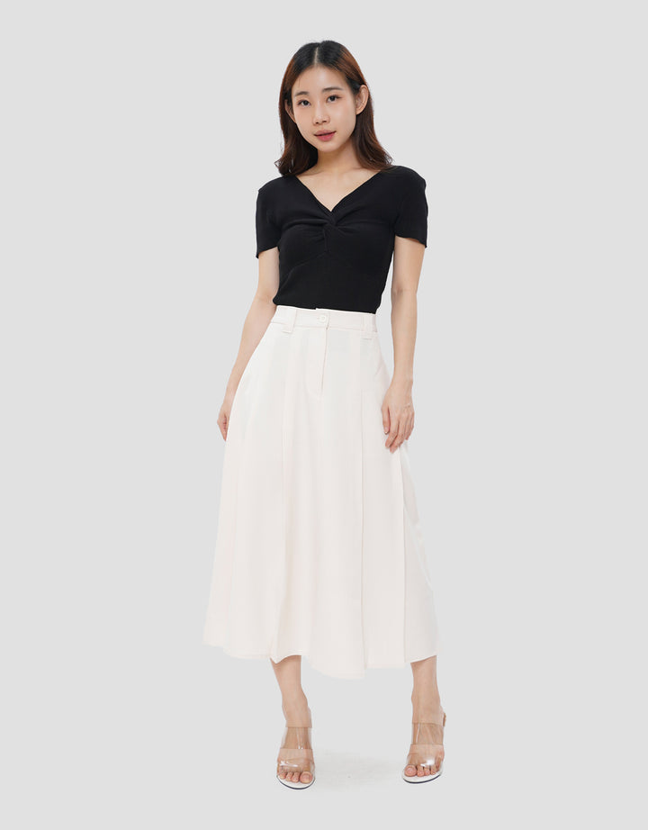 SUKO FLARE ROK MIDI WANITA