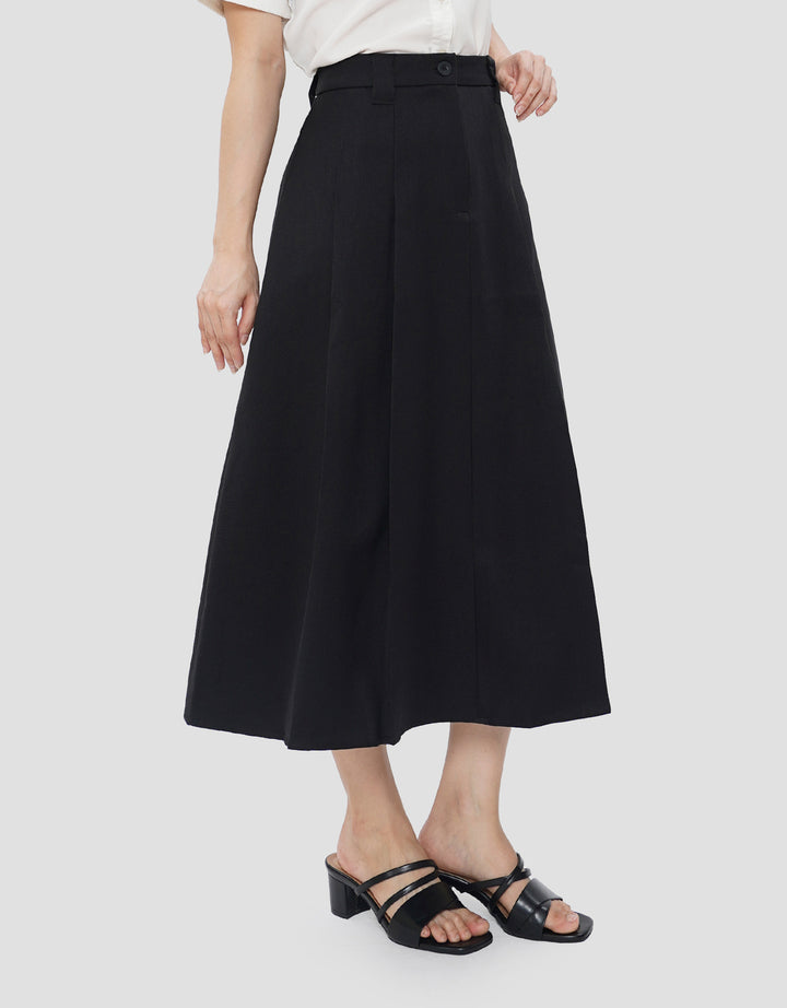 SUKO FLARE ROK MIDI WANITA