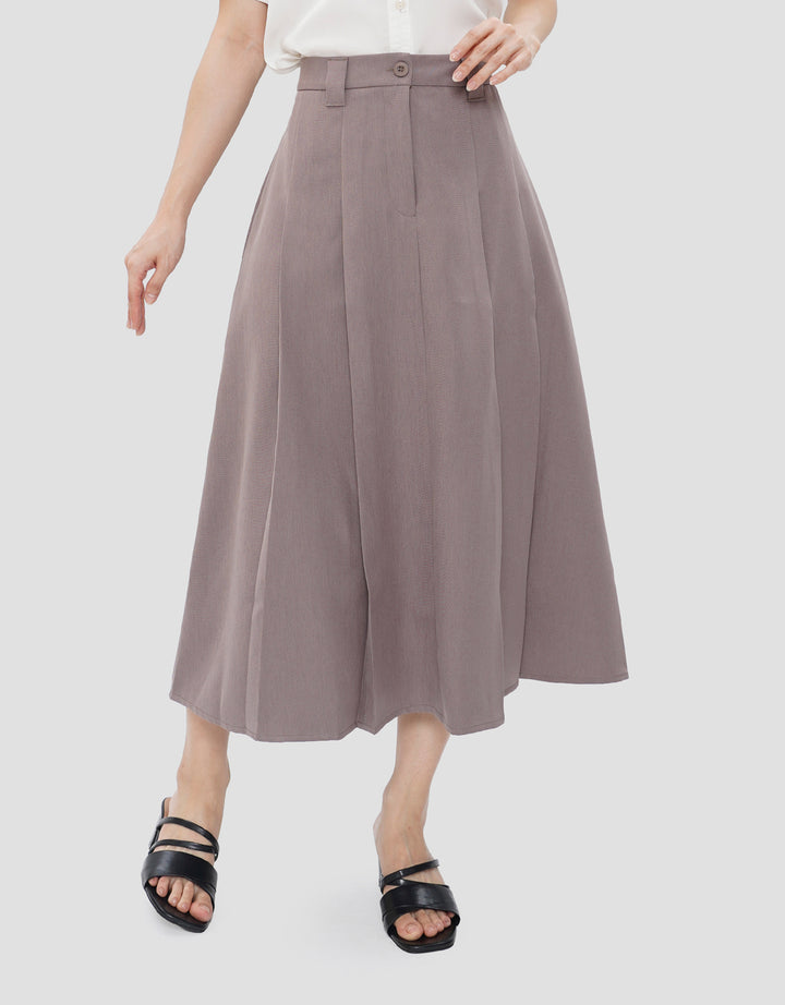 SUKO FLARE ROK MIDI WANITA