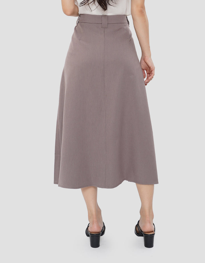 SUKO FLARE ROK MIDI WANITA