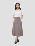 SUKO FLARE ROK MIDI WANITA