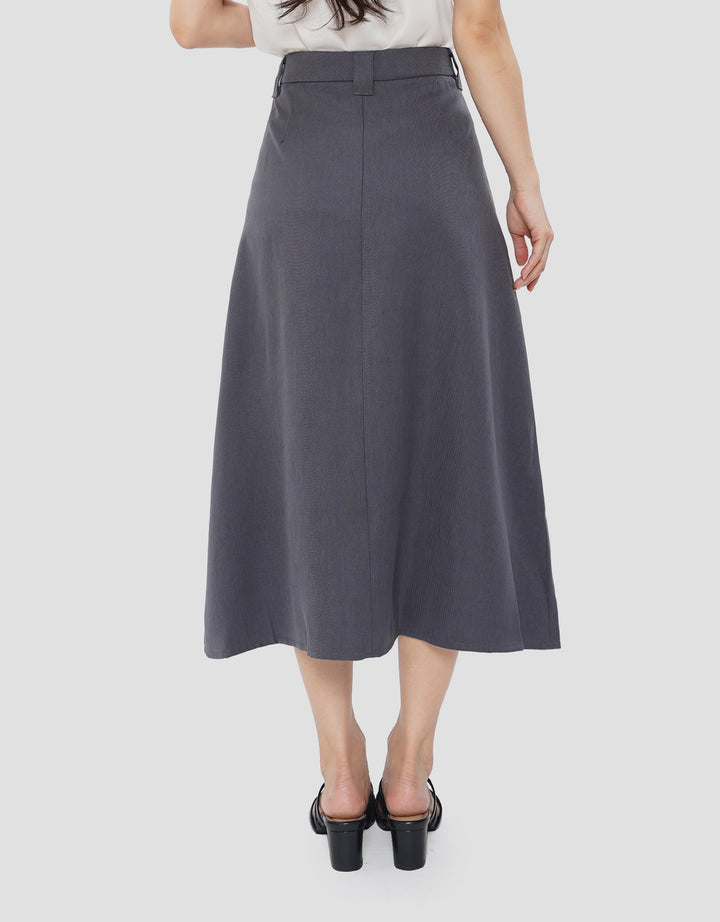 SUKO FLARE ROK MIDI WANITA