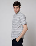 Gab's Regular Stripe Men's Short Sleeve Koko Shirt