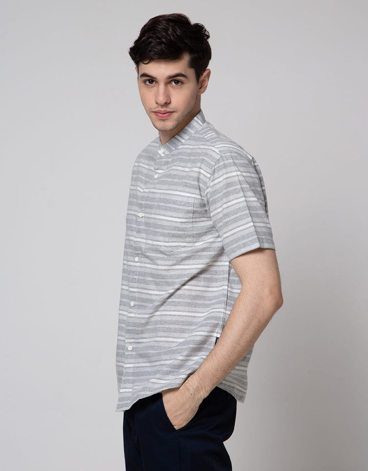 Gab's Regular Stripe Men's Short Sleeve Koko Shirt