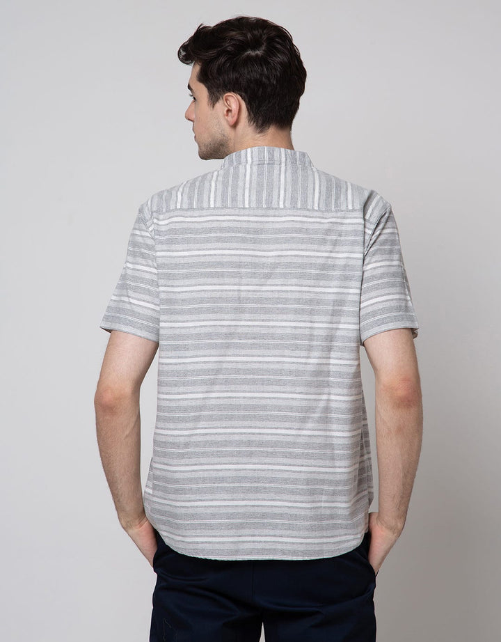 Gab's Regular Stripe Men's Short Sleeve Koko Shirt
