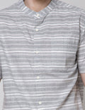 Gab's Regular Stripe Men's Short Sleeve Koko Shirt