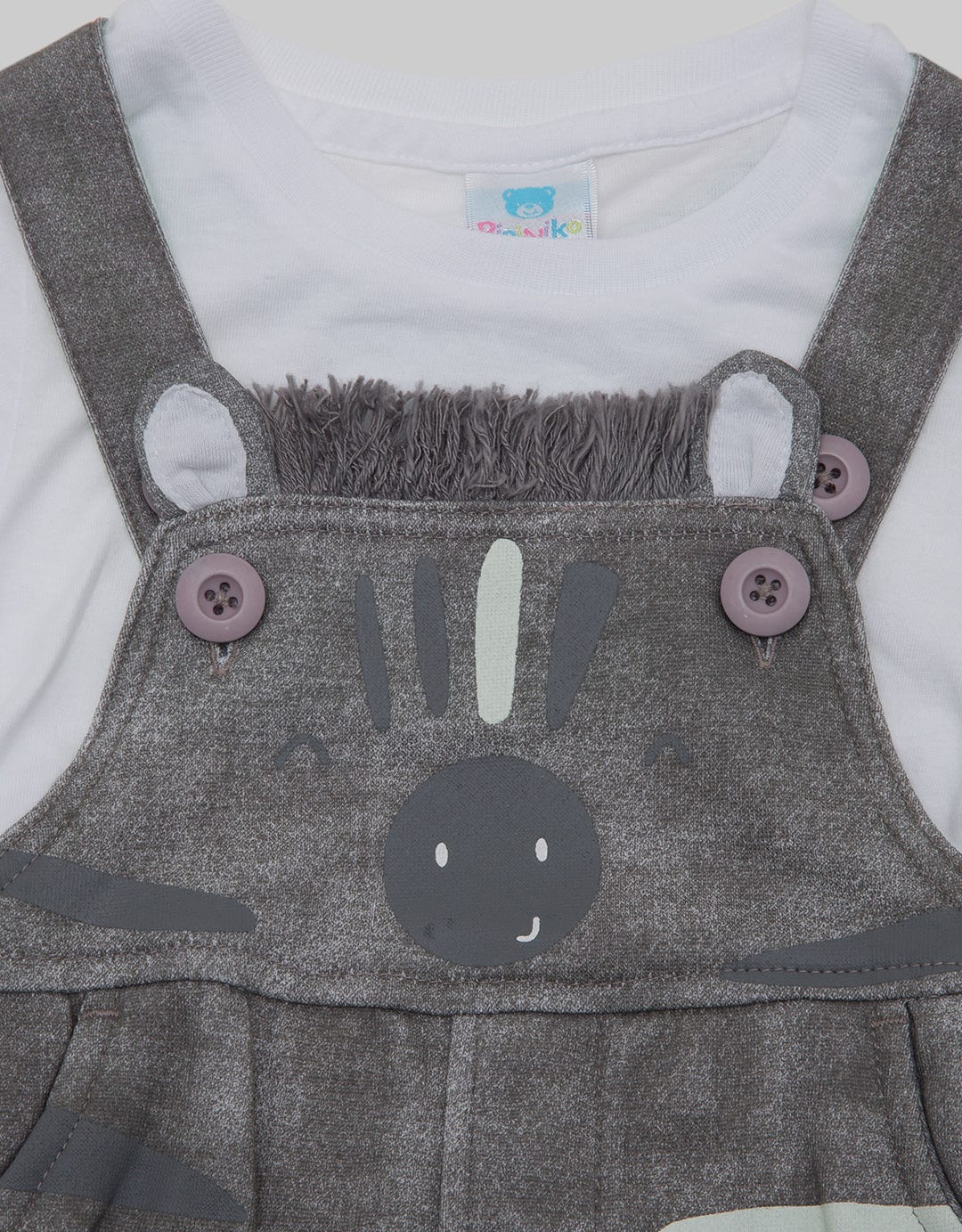 Pipiniko Overall Novelty Zebra