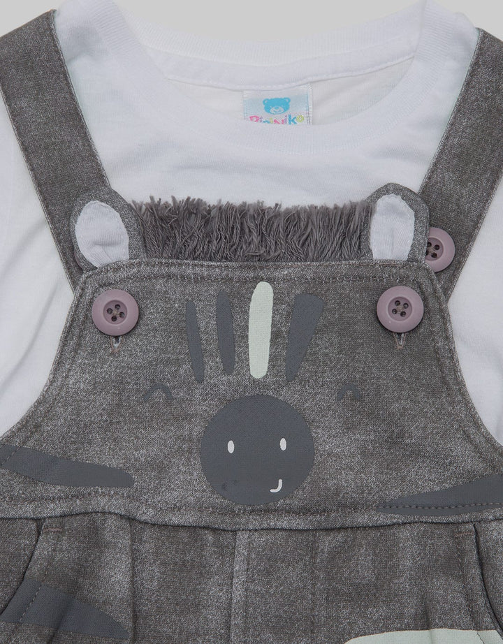 Pipiniko Overall Novelty Zebra
