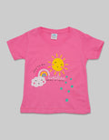 Pipiniko Sunshine Print Kaos Anak Perempuan