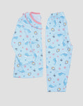 Pipiniko Kerah Full Print Seaworld Piyama Bayi
