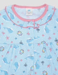 Pipiniko Kerah Full Print Seaworld Piyama Bayi