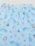Pipiniko Kerah Full Print Seaworld Piyama Bayi