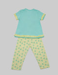 Pipiniko Girls Print Dots Cat Puff Set