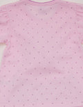 Pipiniko Girls Set Print Dots Bunny Puff