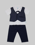 Pipiniko Set Vest Dasi Formal