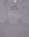 Pipiniko Romper Formal Grey