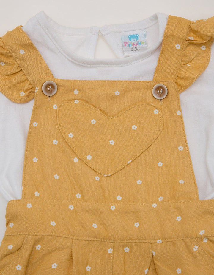 Pipiniko Overall Short Flower Cord