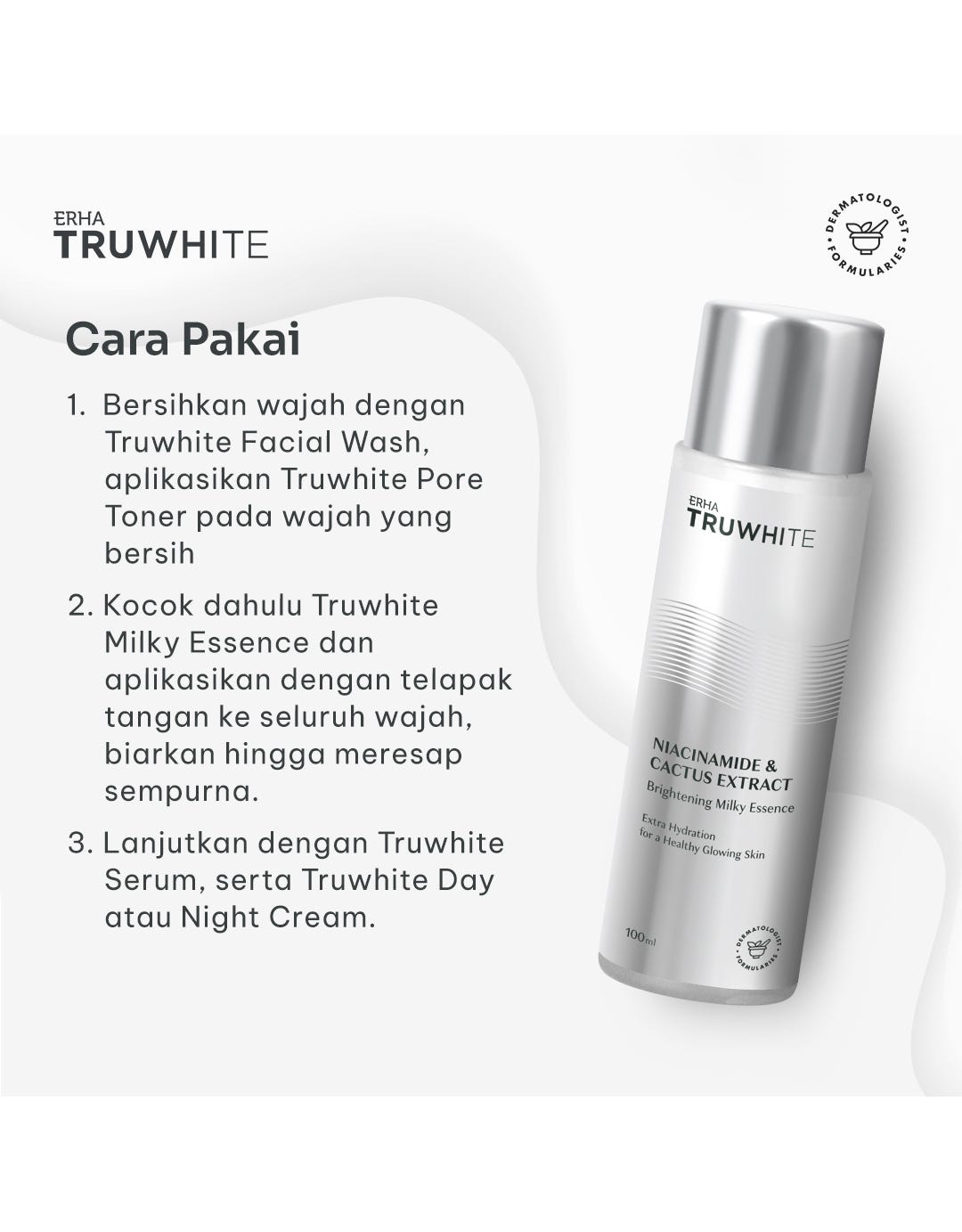 Erha Truwhite Brightening Milky Essence 100 Ml