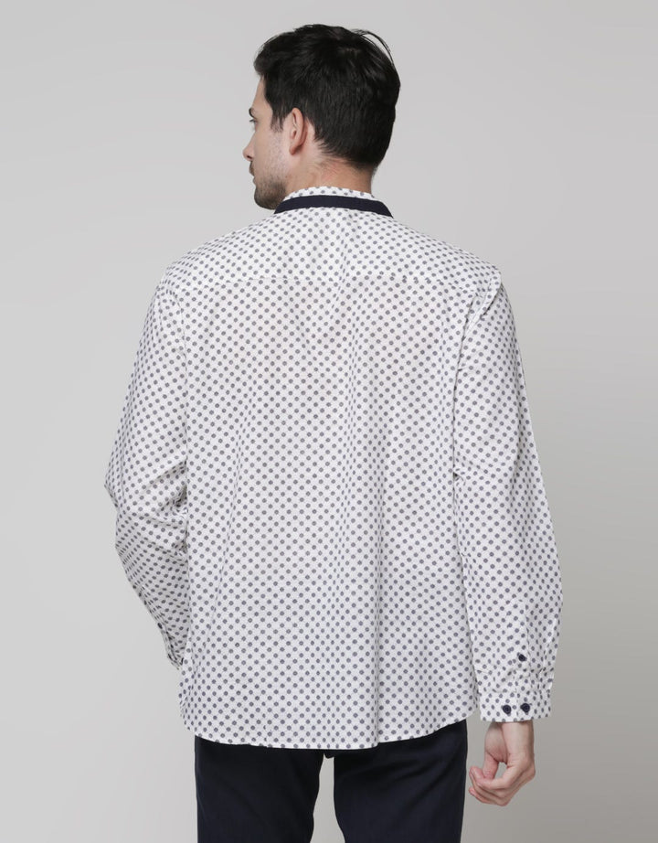 Edition Long Sleeve Woven Shirt Printed