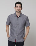 Herringbone Stripe Print Shirt Edition