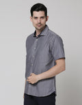Herringbone Stripe Print Shirt Edition