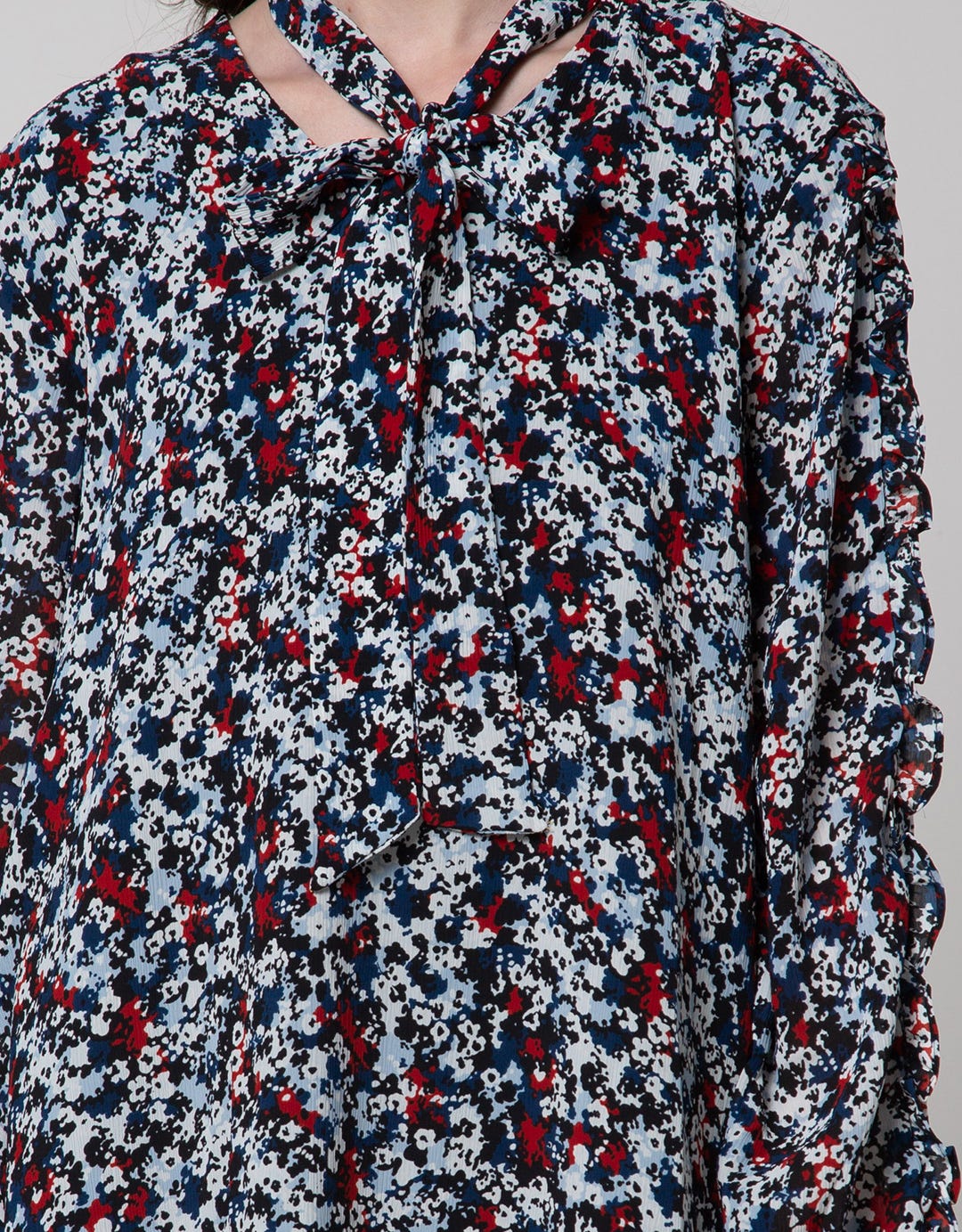 Edition Printed Full Mini Dress for Women