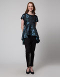 Edition Blouse Hi-Low Flare