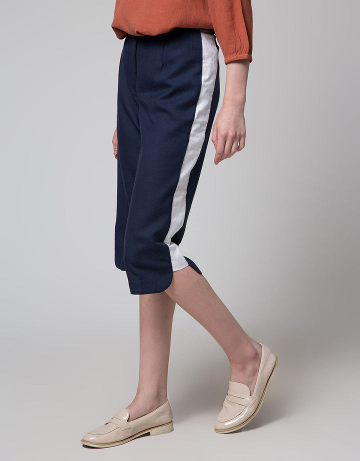 Edition Navy Color Block Pants