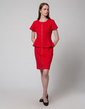 Edition Bodycon Zipped Dress Wanita