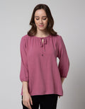 St. Yves Linen W Stoppe Women's 7/8 Sleeve Blouse