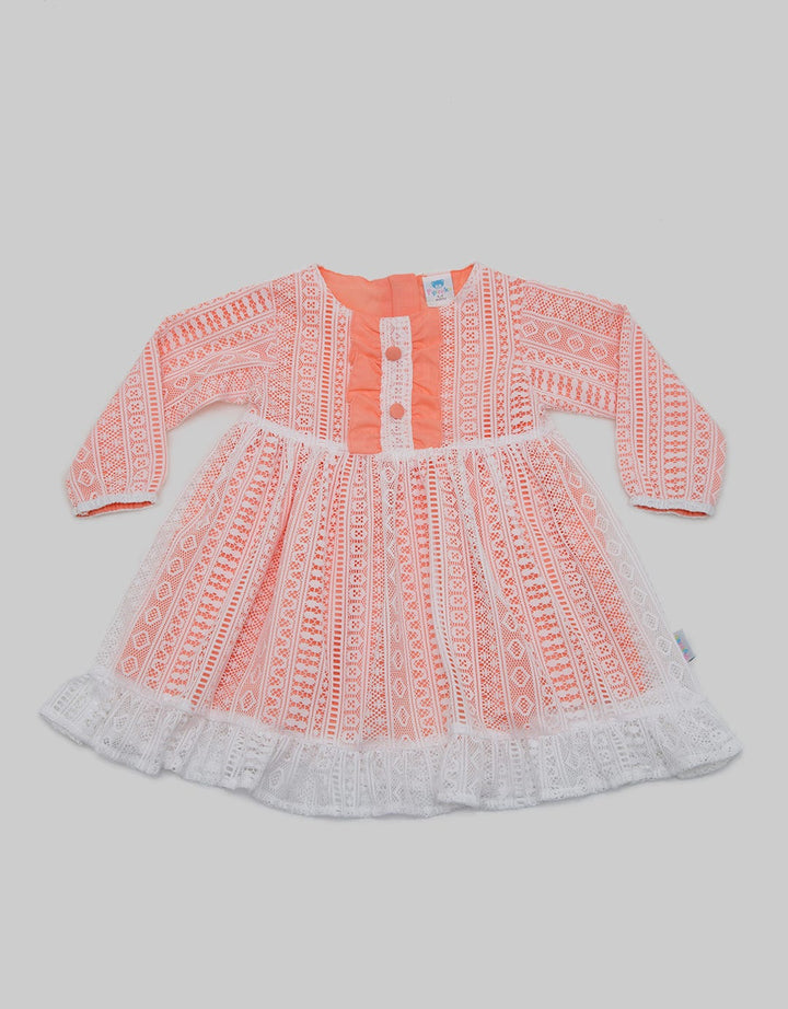 Pipiniko Dress 3/4 Sleeve Combi Lace