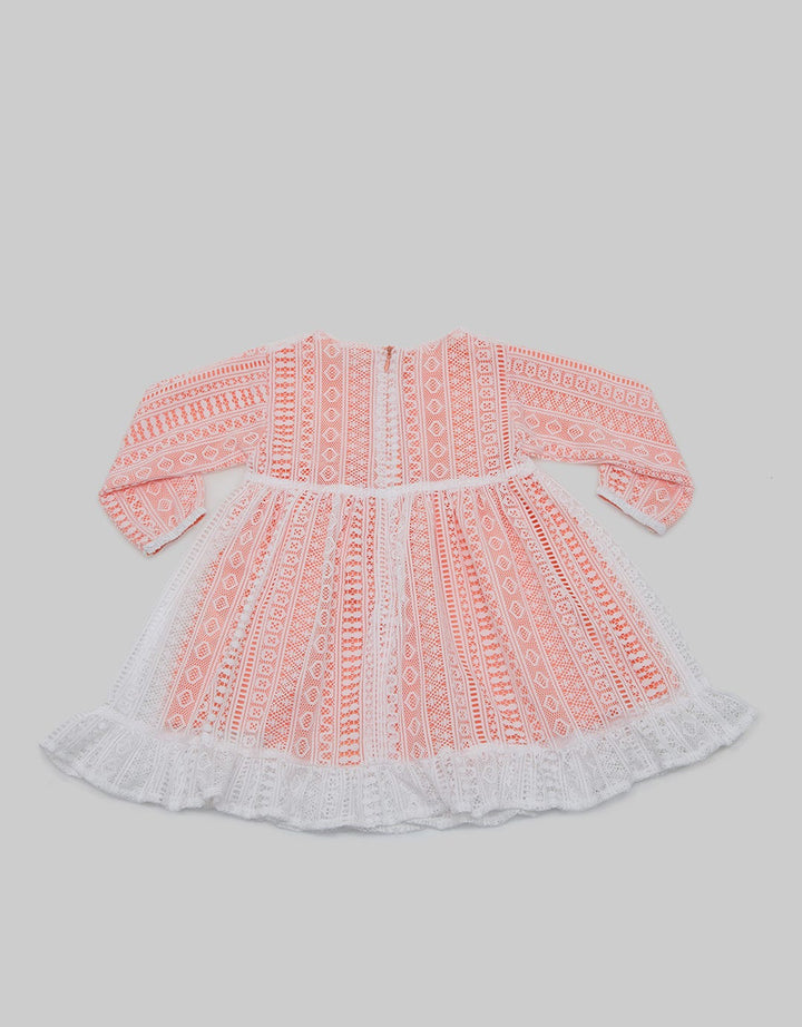 Pipiniko Dress 3/4 Sleeve Combi Lace