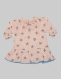 Pipiniko Flower Print Raglan Dress